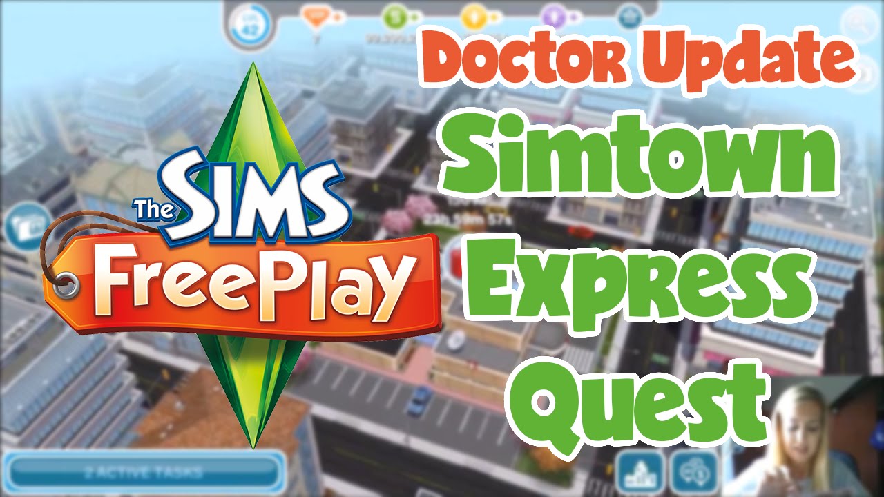 The Sims Freeplay Simtown Express Quest! YouTube