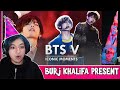 Iconic BTS V Moments + Burj Khalifa Dubai Taehyung Birthday Video - Reaction #HappyBirthdayTaehyung