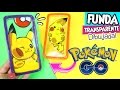 FUNDAS Transparentes DIBUJADAS de PIKACHU (POKEMON GO) ✔ ★Así o más fácil★ DIY