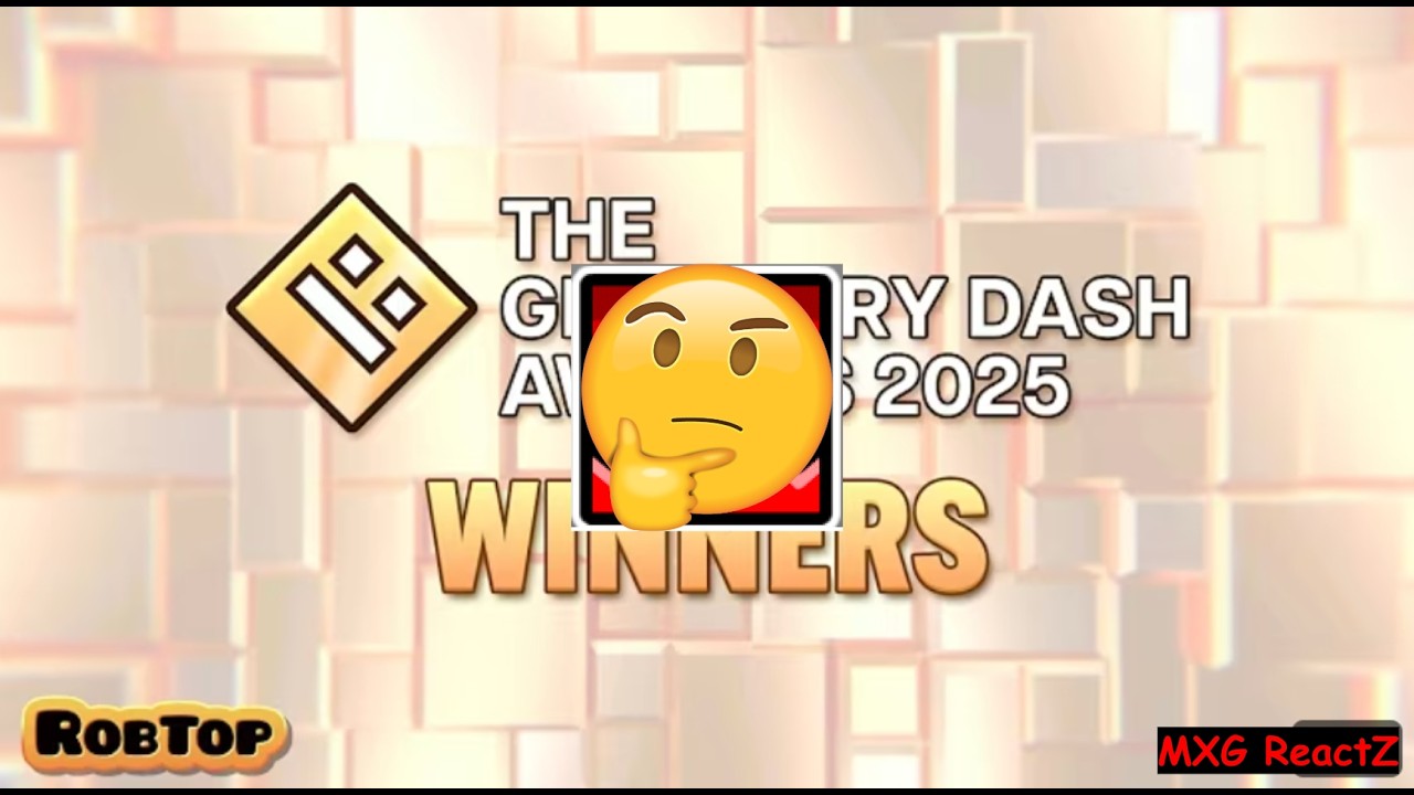 WHO/WHAT WILL WIN? Reacting to the Geometry Dash 2025 Awards Winners