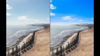 How to Boost a Blue Sky using a Lightroom Graduated Filter screenshot 4