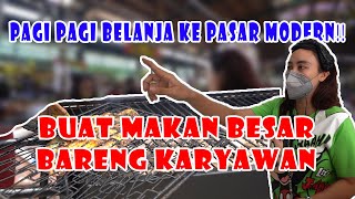 BELANJA BAHAN LIWETAN DI PASAR MODERN