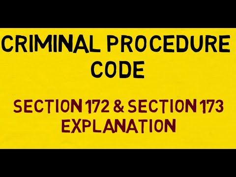 section 173 of criminal procedure code