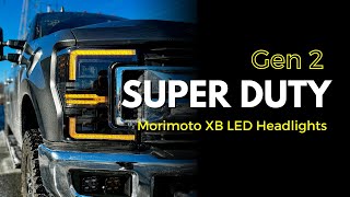 Gen 2 Morimoto XB LED Headlights  Ford Super Duty Overview