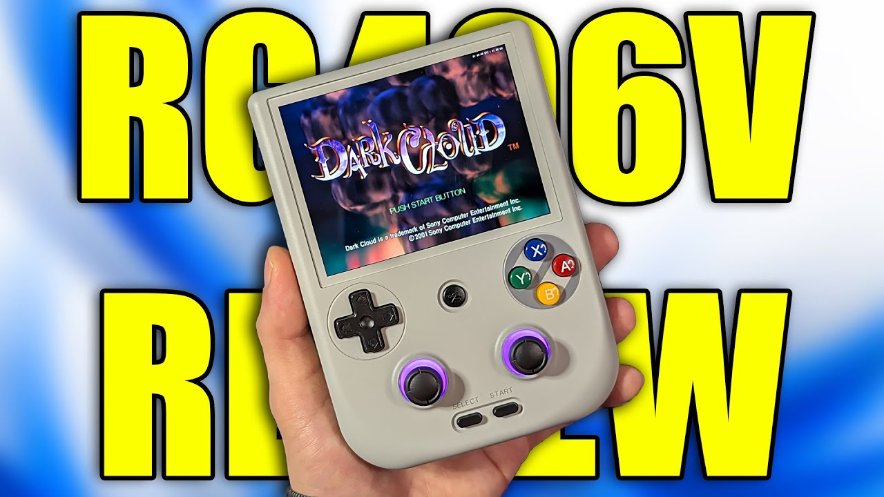 This Gameboy can play your PS2 games - RG406V Review - YouTube