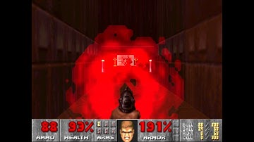 Ultimate Doom E1M1 Knee Deep In The Dead - Hangar 100% Secrets