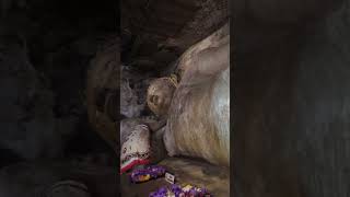 Ananda and Statue of samadhi (cave no1) Dambulla Cave shri lanka#short video