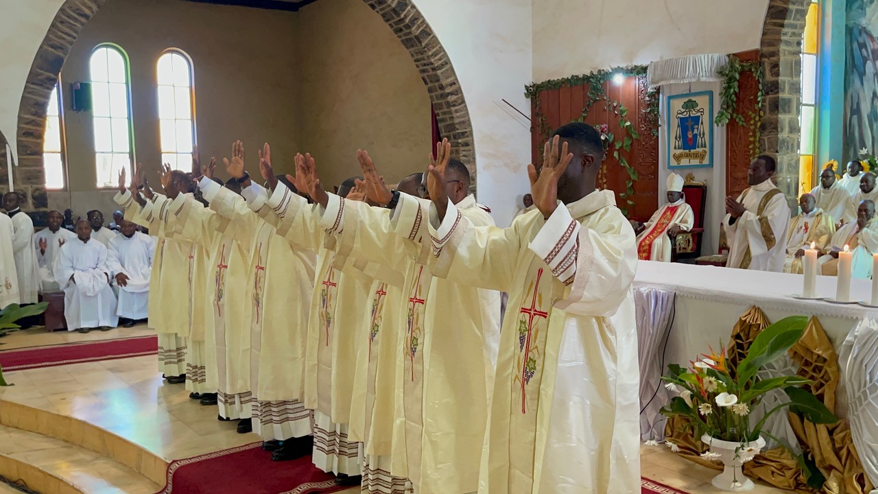 EIGHT NEW DEACONS Ordained in the Diocese of Kumbo