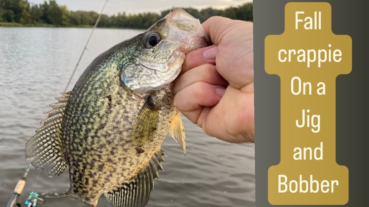 Fall Crappie fishing with a jig and bobber 