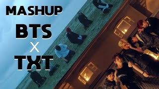 Txt Cant You See Me But Bts Save Me Mashup