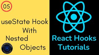 useState with Nested Objects | React Hooks Tutorials - 5 | The Tripura Classes