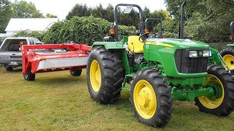 John Deere & Hay Conditioner