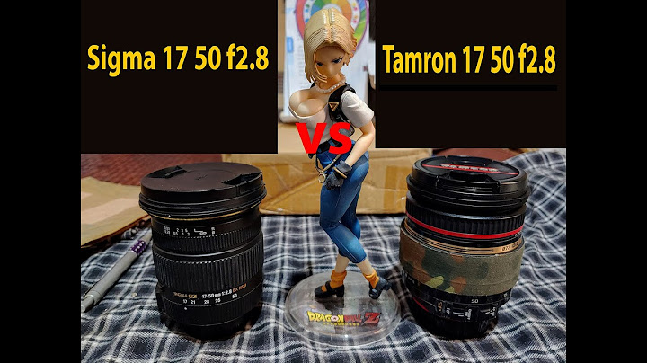 Đánh giá lens tamron 17 50 f2 8 for canon