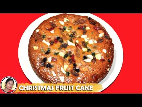 Christmas Cake Recipe - Fruit Cake Recipe In Pressure Cooker Without Egg...