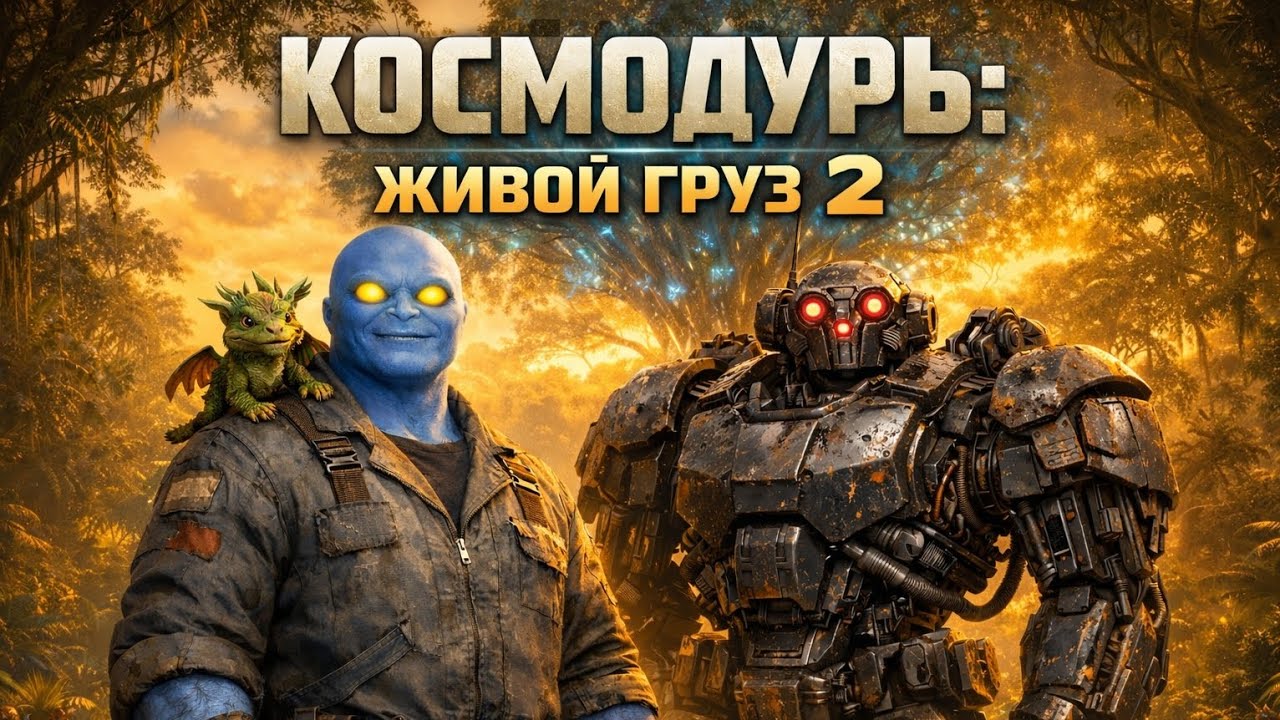 КОСМОДУРЬ: ЖИВОЙ ГРУЗ 2 - Симбиоз (Sci-Fi Комедия)