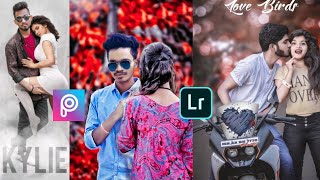 Instagram🔥 Facebook Pic art lightroom , love birds😮 manipulation photo editing tutorial screenshot 1