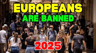 10 Countries Europeans Are Banned From Visiting in 2025