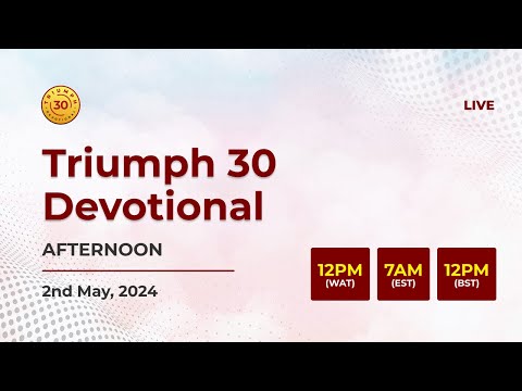 TRIUMPH30 LIVE: STIR UP