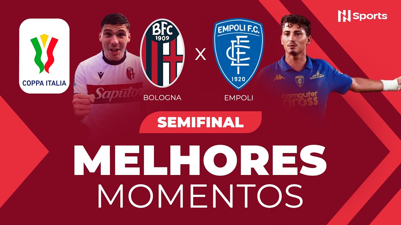 MELHORES MOMENTOS: BOLOGNA 2 X 1 EMPOLI | COPPA ITÁLIA 2024/25