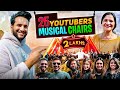 Rs 2,00,000 All Youtuber MUSICAL CHAIRS game !!