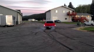 1970 Chevelle Station Wagon Burnout