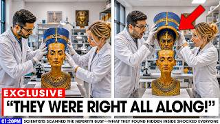 Scientists Scanned the Nefertiti Bust — The Hidden Face Inside Left Them Speechless