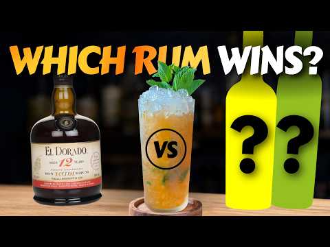 EL DORADO 12 Rum SWAP Challenge! (Can you taste the difference?!)