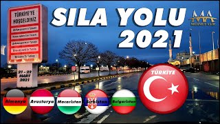 Sıla Yolu 2021 Almanya Türkiye Vlog Mart