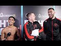 HAMZAH SHEERAZ advice to UMAR KHAN after win: 'Just listen to FRANK WARREN'