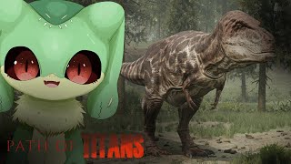 『Path of Titans』カルカロドントサウルス科の新生物来たぞ『ケモトカゲ』