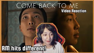 Come Back to Me - RM - Vídeo Reaction. Namjoon knows what he's doing! 🤯
