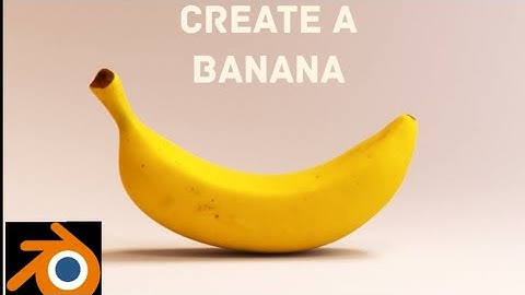 How to Create a Banana in Blender : Blender Tutorial 3.6