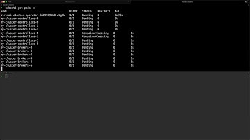 Node Pools Demo: Without ZooKeeper / With KRaft