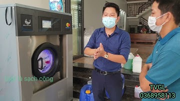 Kinh nghiệm mở tiệm giặt là. Cách tẩy mốc, diệt khuẩn quần áo mầu bằng máy giặt công nghiệp mới nhất