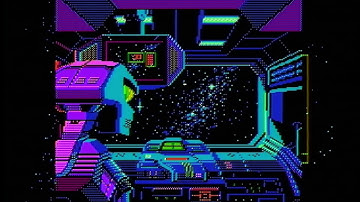 Space Quest III intro (Turbo PC XT, composite CGA, real hardware)