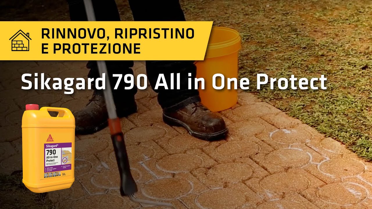 Sikagard-790 Protettivo Trasparente Per Superfici - Idro E Oleorepellente - 5 Litri - Sika - Foto 3