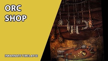 Orc Shop | Inkarnate Timelapse