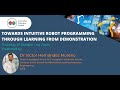 ACC Seminar Series - Towards Intuitive Robot Programming through Learning from Demonstration
