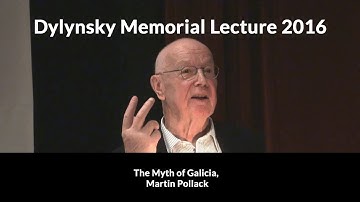 The Myth of Galicia, Martin Pollack, Wolodymyr Dylynsky Memorial Lecture 2016
