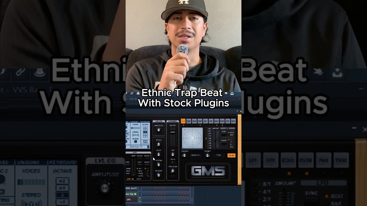 Ethnic trap beat with STOCK PLUGINS 
