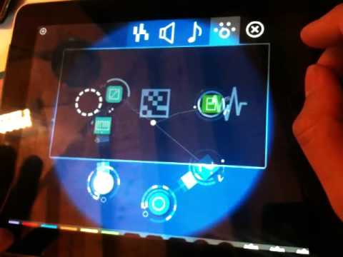 Reactable mobile iPad recorded on Thounds
