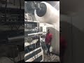 The disposable cup manufacturing machine was repaired, restoring it to full operational condition.