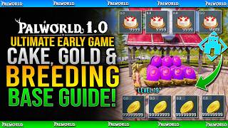 Best CAKE MAKING & BREEDING Base EARLY GAME Guide in Palworld 1.0 (New/Early "Lv.19" Player Guide) screenshot 4