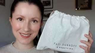 PATI DUBROFF X BEAUTY PIE MAKEUP ESSENTIALS - Try On / First Impressions!