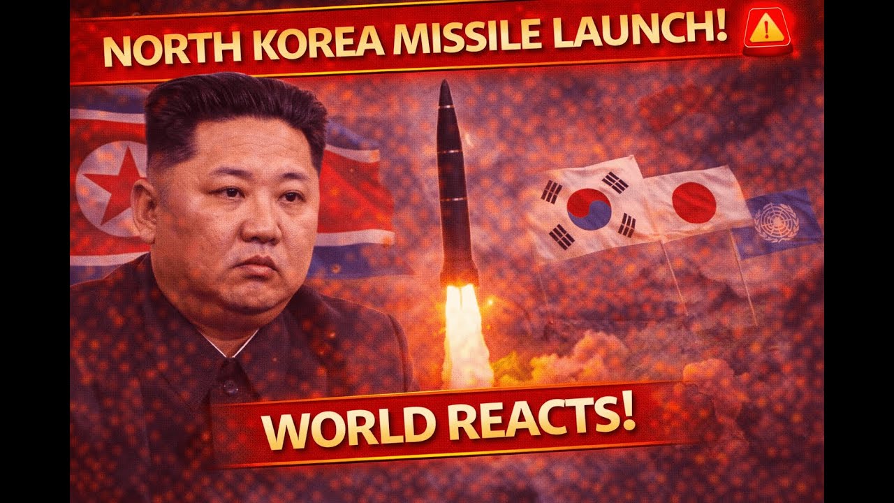 North Korea Launches Ballistic Missile Again | Full Details, Global Reaction & What’s Next