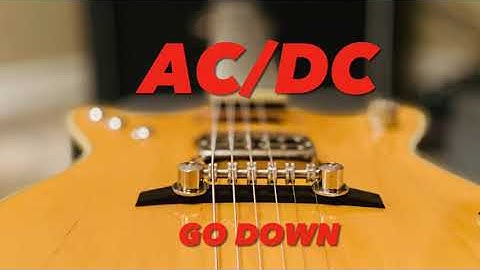 AC/DC Go Down (Malcolm Young Guitar Lesson)