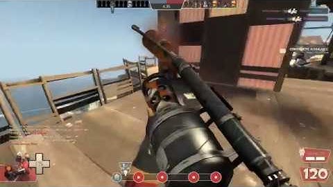 [TF2 Jungle Inferno] Unusual Merc Stained Flame Thrower with Hot Effect