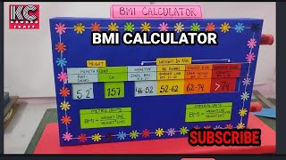 how to make bmi calculator/bmi calculator for exhibition screenshot 5