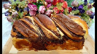 Babka Com Recheio De Creme De Avelã