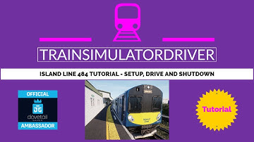 TSW Island Line 484 Tutorial  - Setup Drive and Shutdown